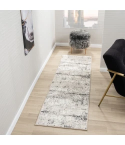 LR Home Antalya Beige ANTAL 2ft. x 7ft. Runner Rug