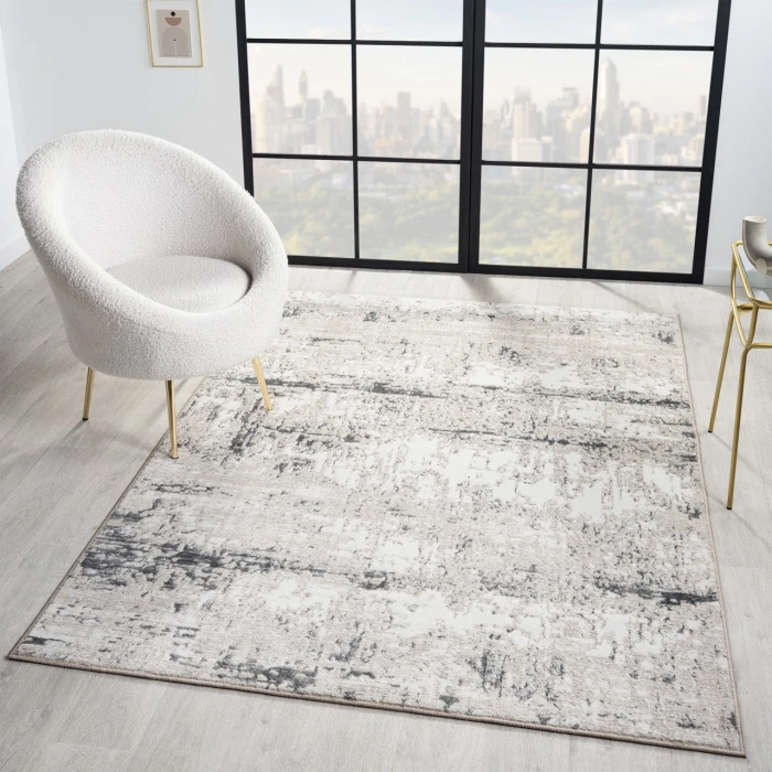 Rugs Town Beige ANTAL 9ft. x 12ft. Rectangle Rug