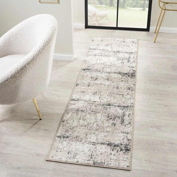 Rugs Town Beige ANTAL 2ft. x 7ft. Runner Rug