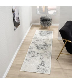 LR Home Antalya Beige ANTAL 2ft. x 7ft. Runner Rug