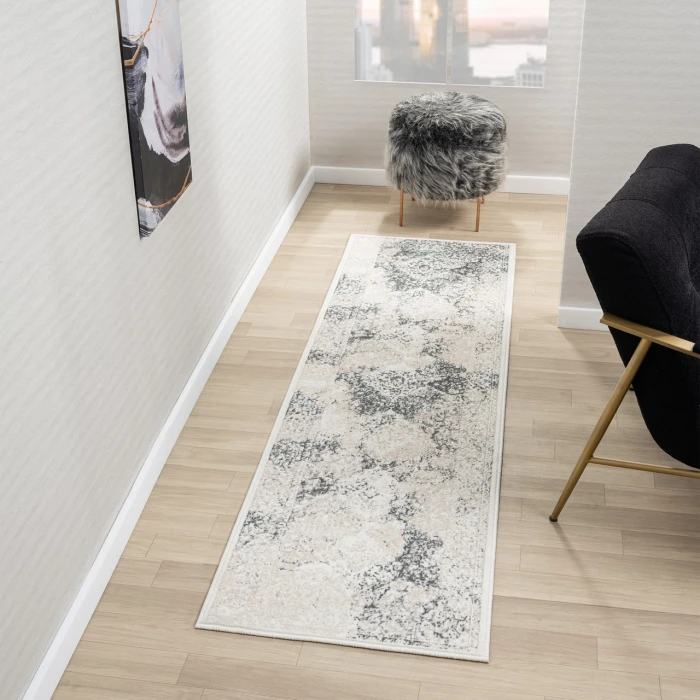 Rugs Town Beige ANTAL 2ft. x 7ft. Runner Rug