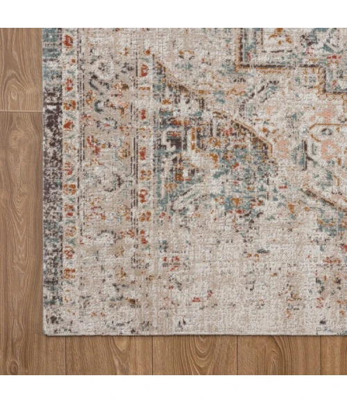 LR Home ANTIQUITY 81451 Cream 5'-3" X 7'-10 Rect. Rug