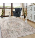 LR Home ANTIQUITY 81451 Cream 5'-3" X 7'-10 Rect. Rug