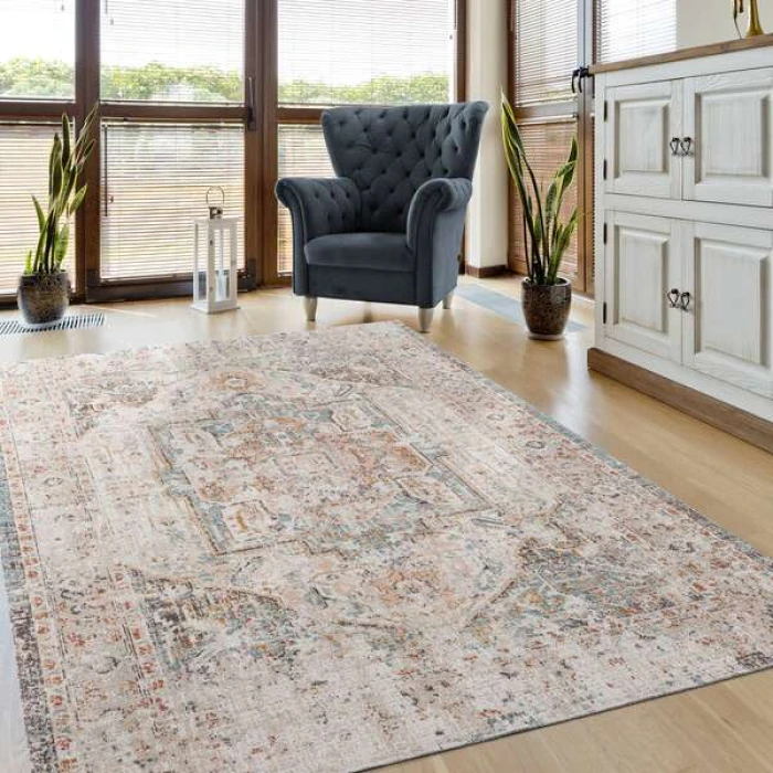 Rugs Town 81451 Cream 9' X 12' Rect. Rug