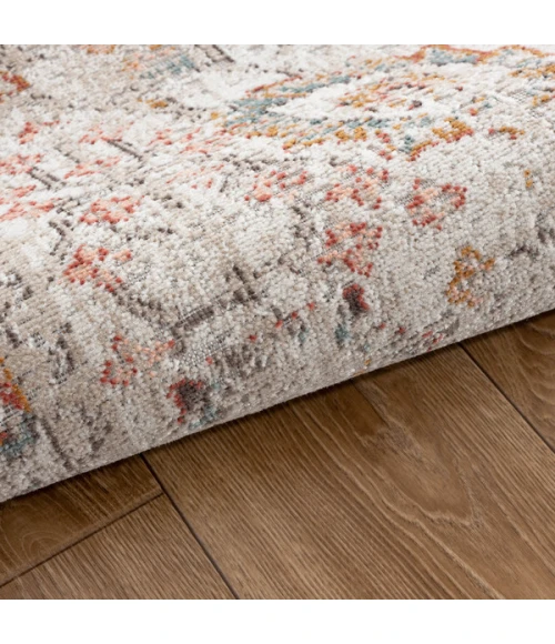 LR Home ANTIQUITY 81452 Cream/ Beige 5'-3" X 7'-10 Rect. Rug