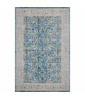 LR Home ANTIQUITY 81455 Blue/ Cream 5'-3" X 7'-10 Rect. Rug