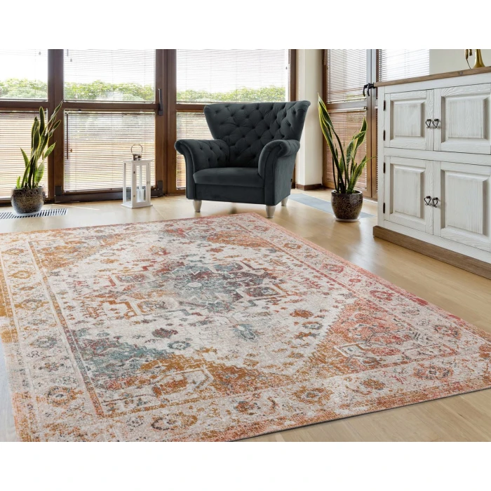 Rugs Town 81457 Beige/ Cream 7'9" X 9'9 Rect. Rug