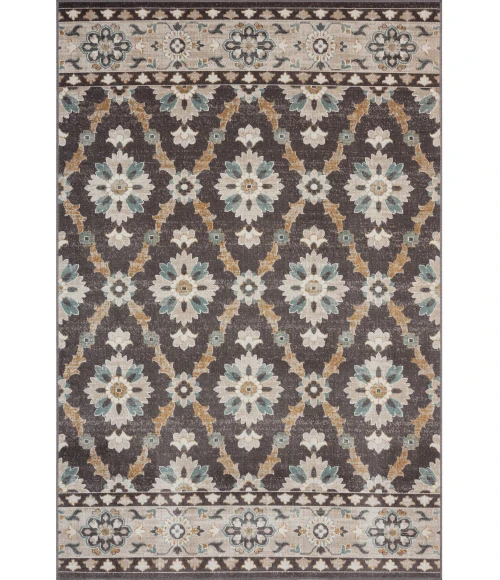 LR Home Antiquity Brown ANTIQ 5ft.3in. x 7ft.10in. Rectangle Rug
