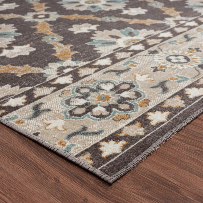 Rugs Town Brown ANTIQ 5ft.3in. x 7ft.10in. Rectangle Rug