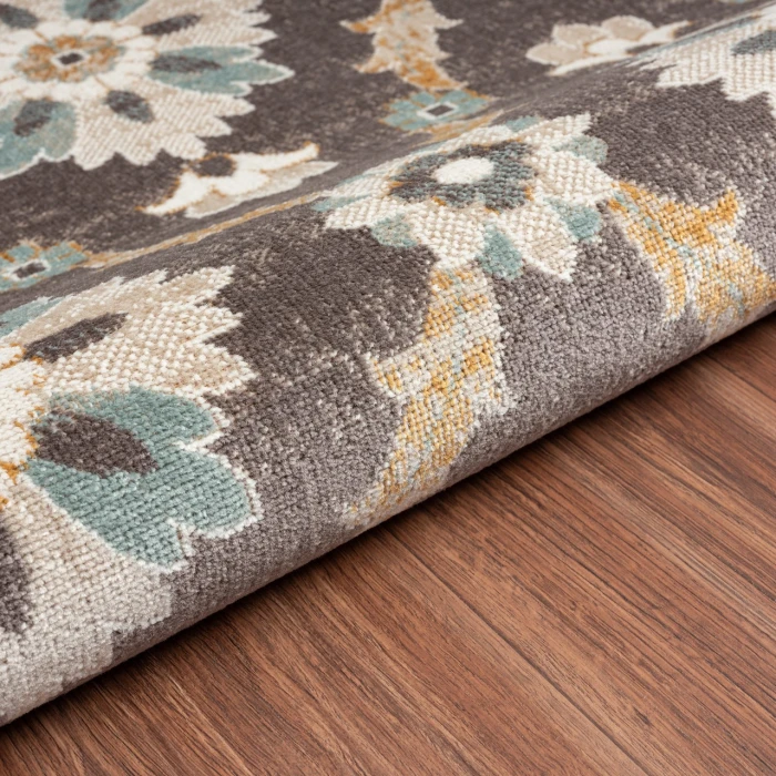 Rugs Town Brown ANTIQ 5ft.3in. x 7ft.10in. Rectangle Rug