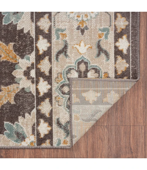 LR Home Antiquity Brown ANTIQ 5ft.3in. x 7ft.10in. Rectangle Rug