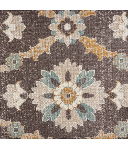 LR Home Antiquity Brown ANTIQ 5ft.3in. x 7ft.10in. Rectangle Rug