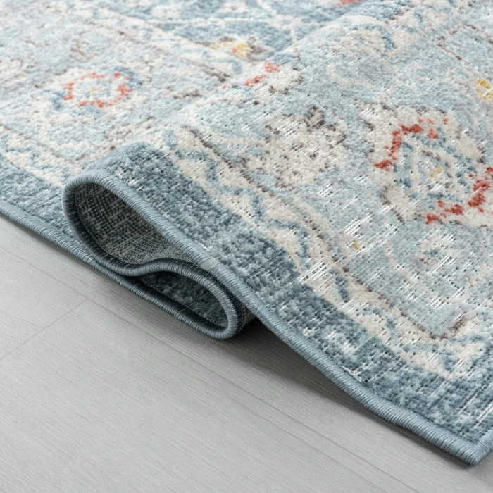 Rugs Town Blue ANTIQ 2ft. x 4ft. Rectangle Rug