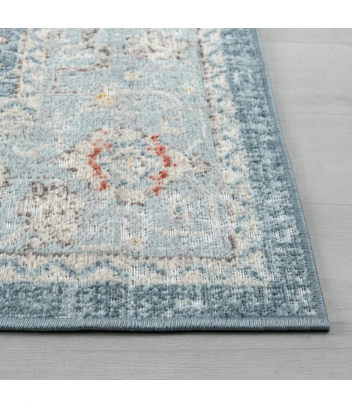LR Home Antiquity Blue ANTIQ 9ft. x 12ft. Rectangle Rug