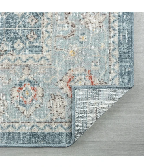 LR Home Antiquity Blue ANTIQ 9ft. x 12ft. Rectangle Rug