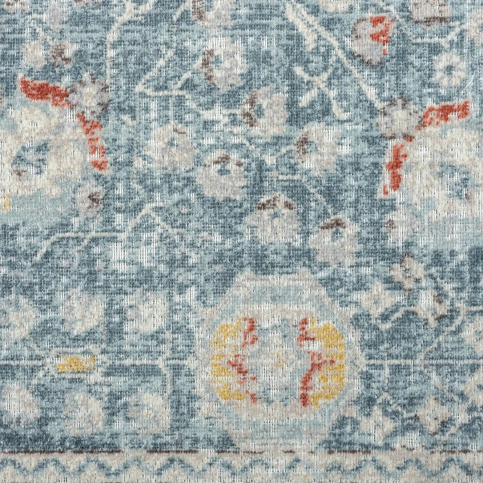 Rugs Town Blue ANTIQ 2ft. x 4ft. Rectangle Rug