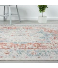 LR Home Antiquity Blue ANTIQ 7ft.9in. x 9ft.9in. Rectangle Rug