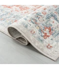 LR Home Antiquity Blue ANTIQ 7ft.9in. x 9ft.9in. Rectangle Rug