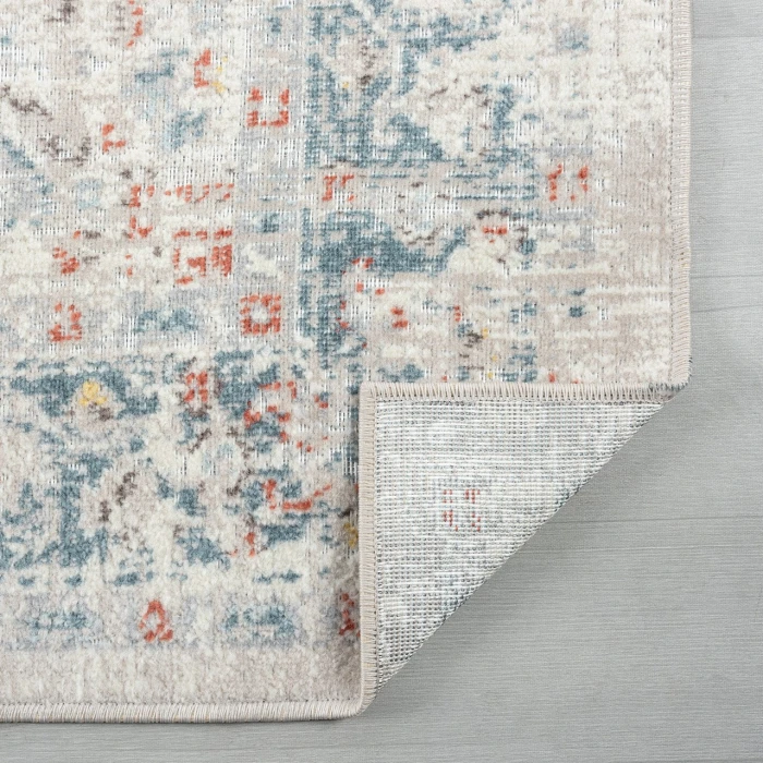 Rugs Town Blue ANTIQ 4ft. x 6ft. Rectangle Rug