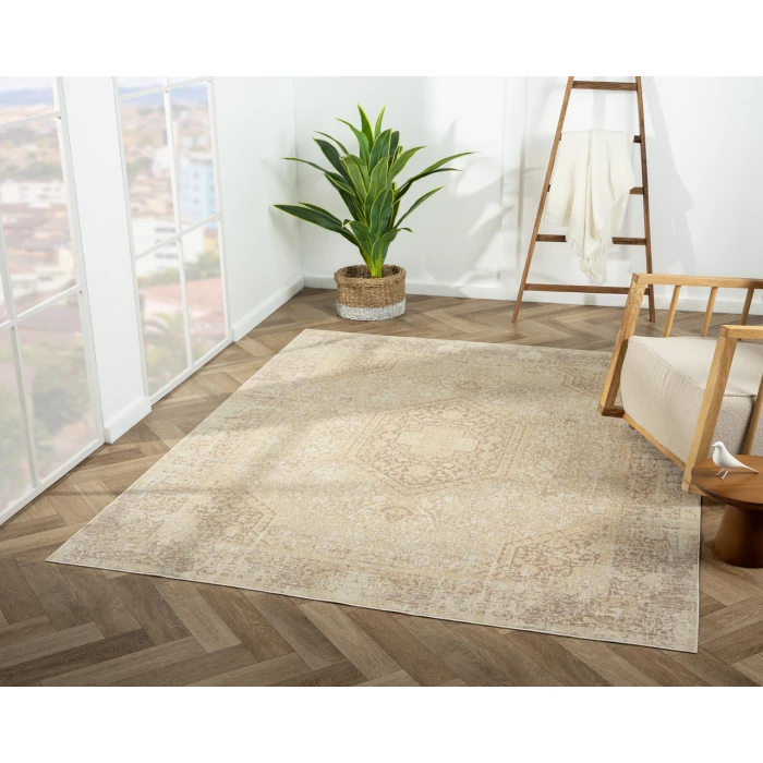 Rugs Town 82421 Beige 2' X 5' Rect. Rug