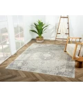 LR Home Aria 82422 Gray 5'-3" X 7'0 Rect. Rug