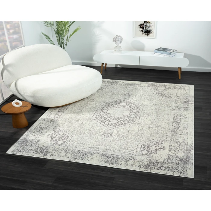 Rugs Town 82422 Gray 7'10" X 9'10 Rect. Rug