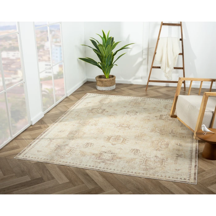 Rugs Town 82423 Beige 7'10" X 9'10 Rect. Rug