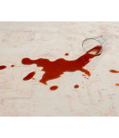 LR Home Aria 82423 Beige 5'-3" X 7'0 Rect. Rug