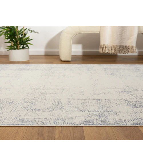 LR Home Aria 82424 Blue/ Gray 5'-3" X 7'0 Rect. Rug