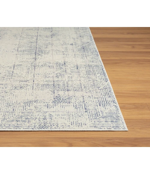 LR Home Aria 82424 Blue/ Gray 5'-3" X 7'0 Rect. Rug