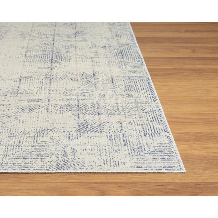 LR Home Aria 82424 Blue/ Gray 5'-3" X 7'0 Rect. Rug