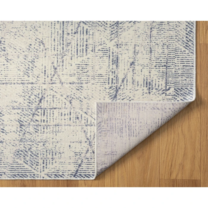 LR Home Aria 82424 Blue/ Gray 5'-3" X 7'0 Rect. Rug