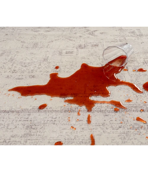 LR Home Aria 82426 Gray 5'-3" X 7'0 Rect. Rug