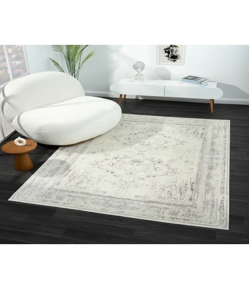 LR Home Aria 82426 Gray 5'-3" X 7'0 Rect. Rug