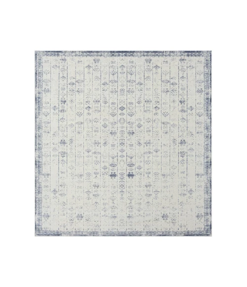 LR Home Aria 82427 Blue/ Gray 5'-3" X 7'0 Rect. Rug