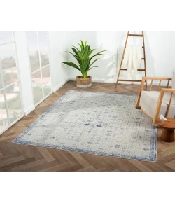 LR Home Aria 82427 Blue/ Gray 5'-3