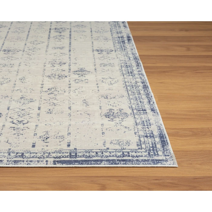 Rugs Town 82427 Blue/ Gray 7'10" X 9'10 Rect. Rug