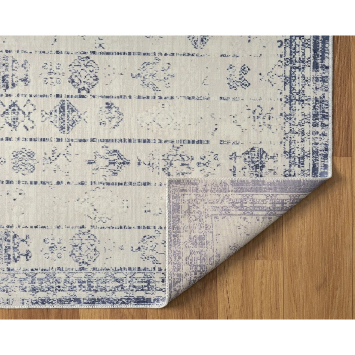 Rugs Town 82427 Blue/ Gray 7'10" X 9'10 Rect. Rug