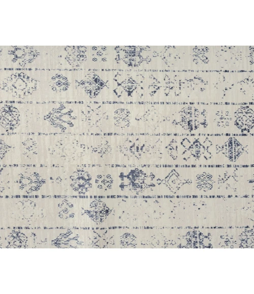 LR Home Aria 82427 Blue/ Gray 5'-3" X 7'0 Rect. Rug