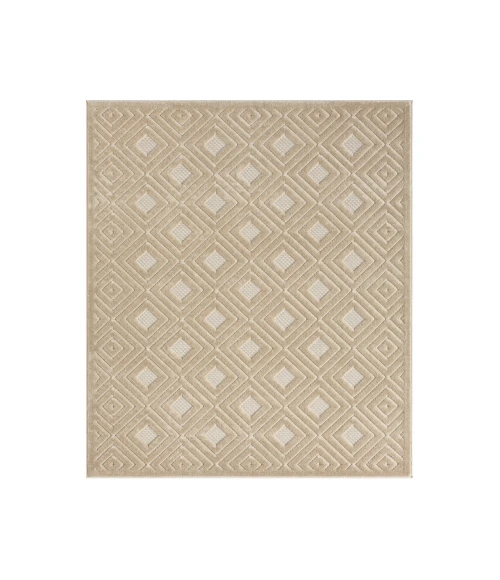 LR Home Atlas 82413 Beige 5'0" X 7'0 Rect. Rug