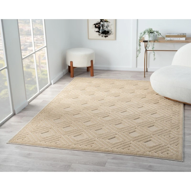 Rugs Town 82413 Beige 7'10" X 9'10 Rect. Rug