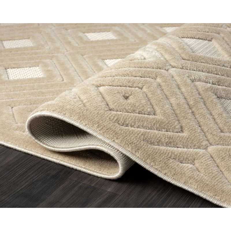 Rugs Town 82413 Beige 7'10" X 9'10 Rect. Rug