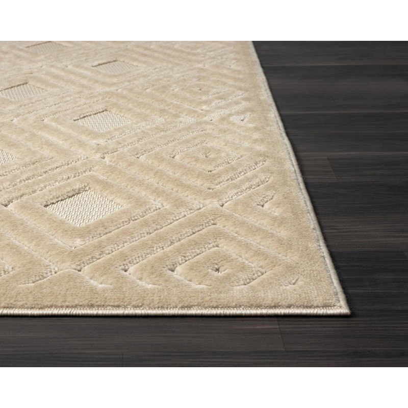 Rugs Town 82413 Beige 7'10" X 9'10 Rect. Rug