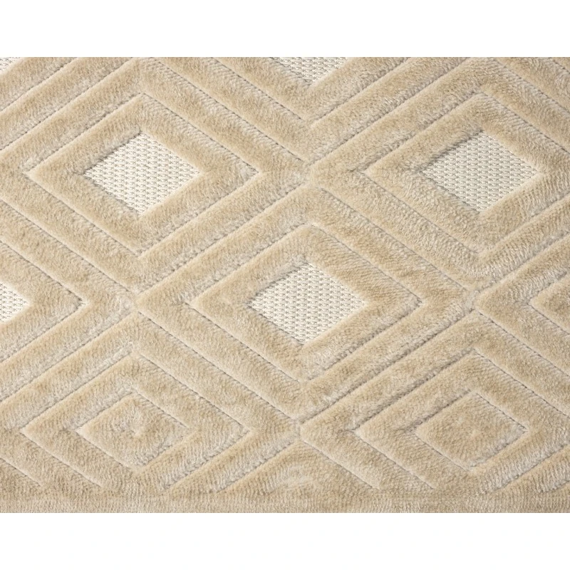 Rugs Town 82413 Beige 7'10" X 9'10 Rect. Rug