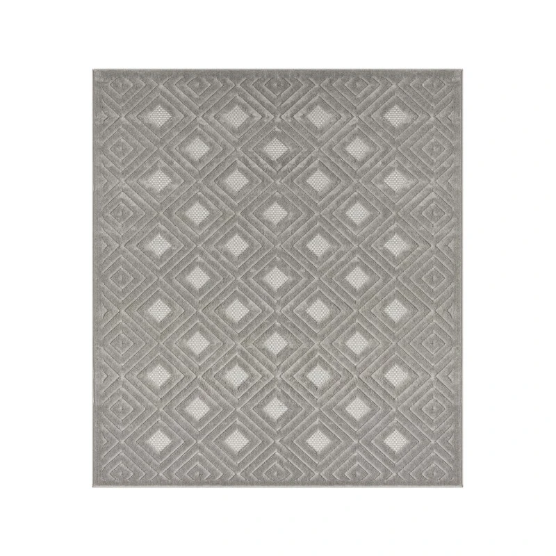 Rugs Town 82414 Gray 5'0" X 7'0 Rect. Rug