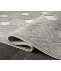 LR Home Atlas 82414 Gray 5'0" X 7'0 Rect. Rug