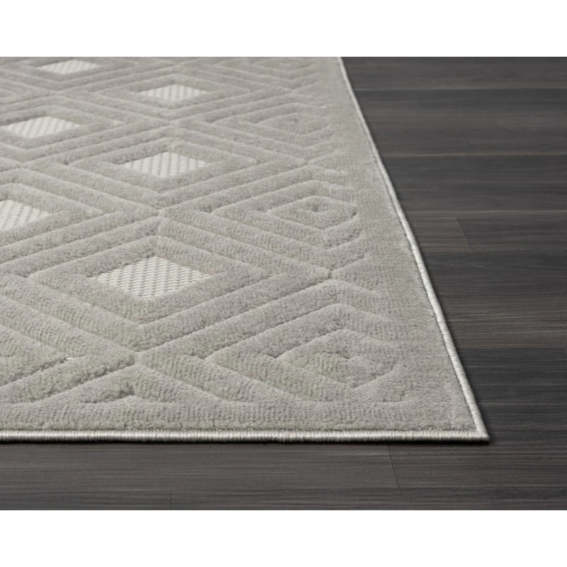 Rugs Town 82414 Gray 5'0" X 7'0 Rect. Rug