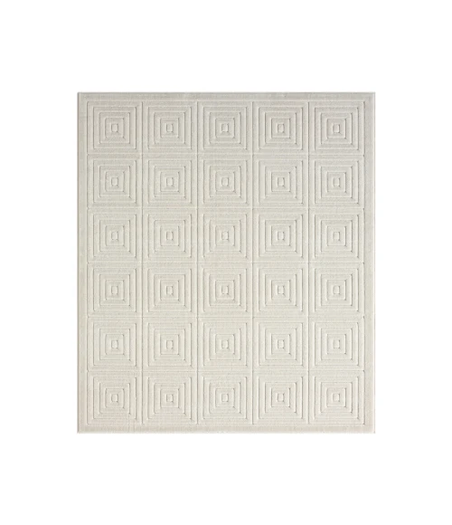 LR Home Atlas 82415 Ivory 5'0" X 7'0 Rect. Rug