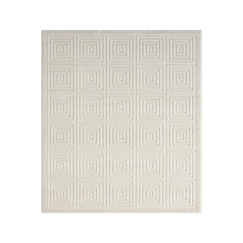 Rugs Town 82415 Ivory 7'10" X 9'10 Rect. Rug