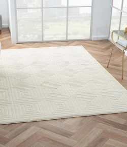 Rugs Town 82415 Ivory 5'0" X 7'0 Rect. Rug